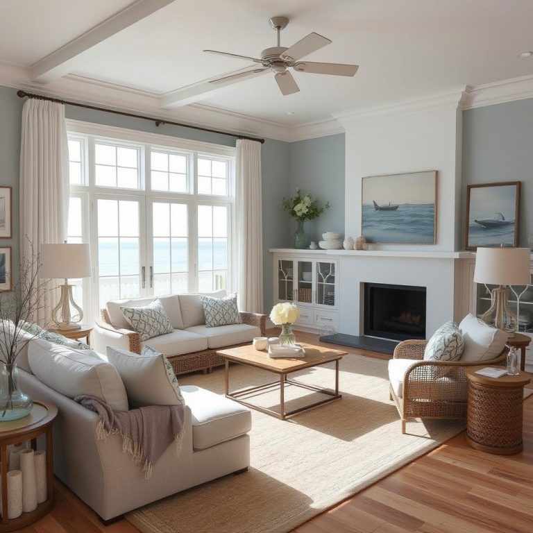 10 Modern Coastal Living Room Ideas for Your Home – Laura Decorating
