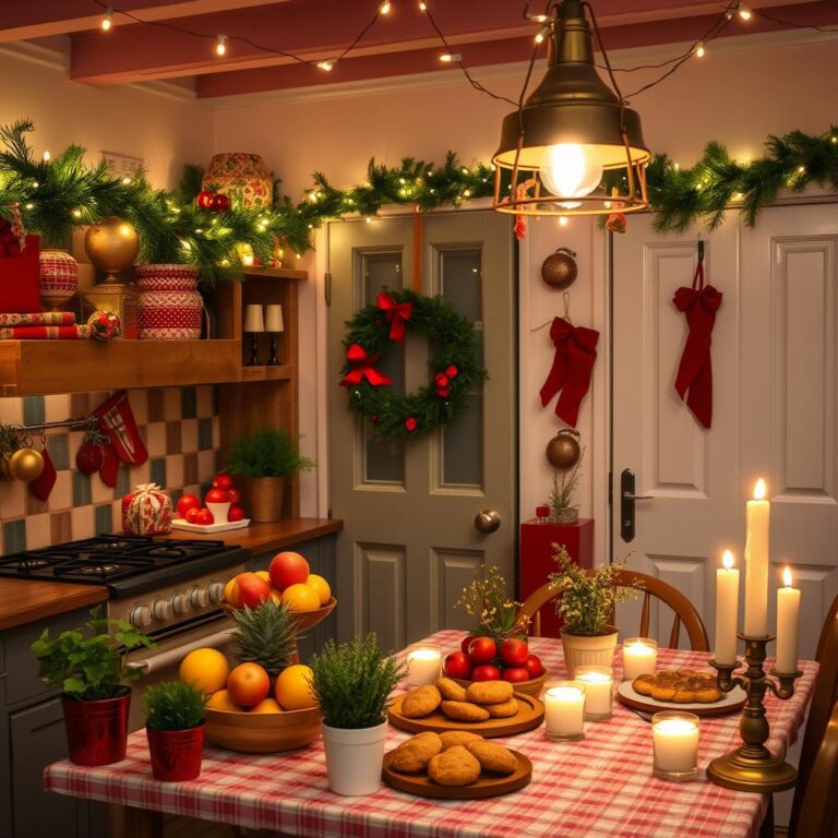 9 Ways to Create a Festive Kitchen | Holiday Guide - Laura Decorating