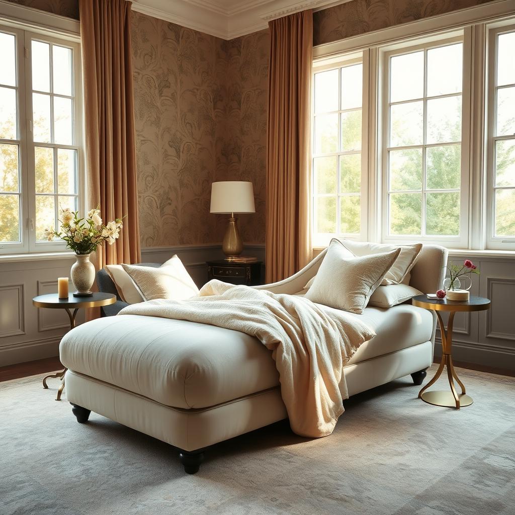 Chaise Lounge in Bedroom Design