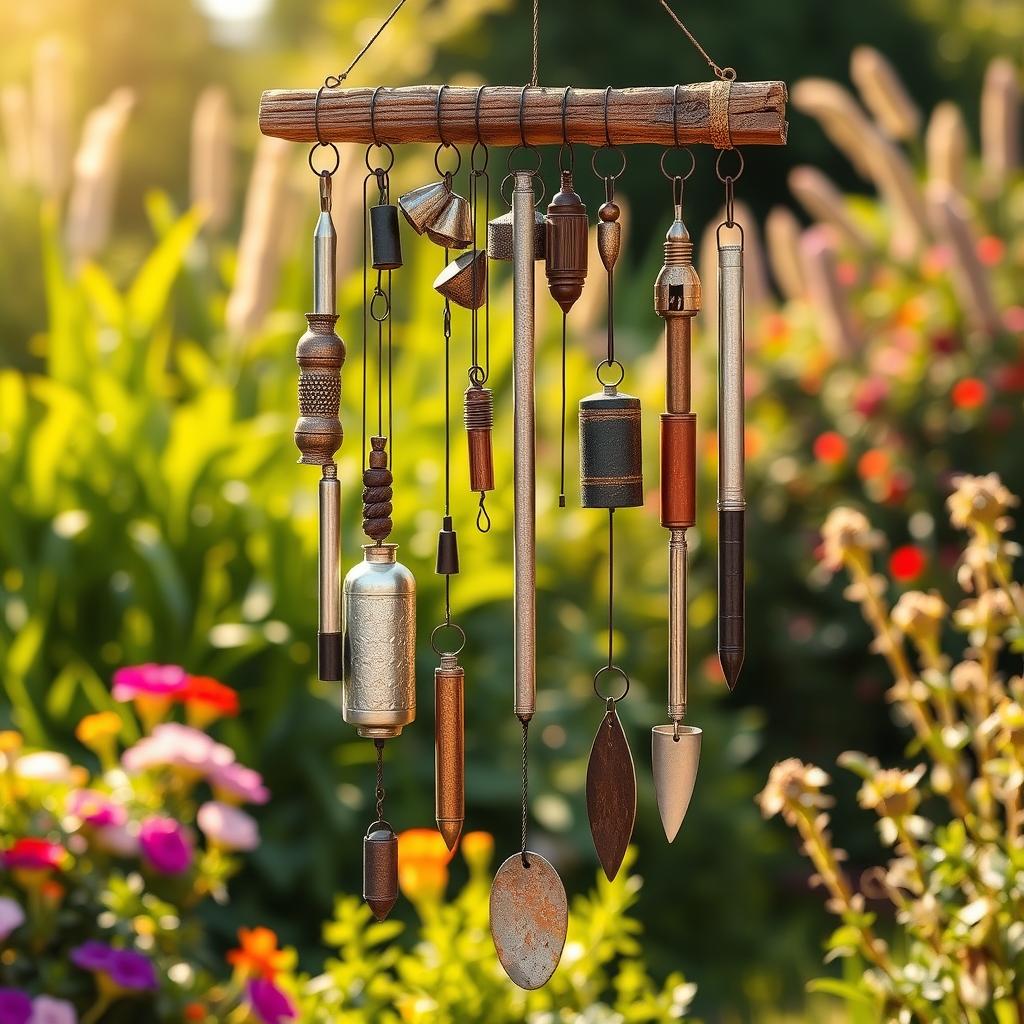 10 DIY Wind Chimes Ideas