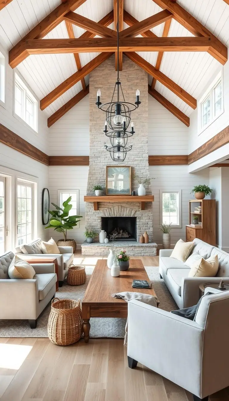 10 MODERN FARMHOUSE INTERIOR Ideas