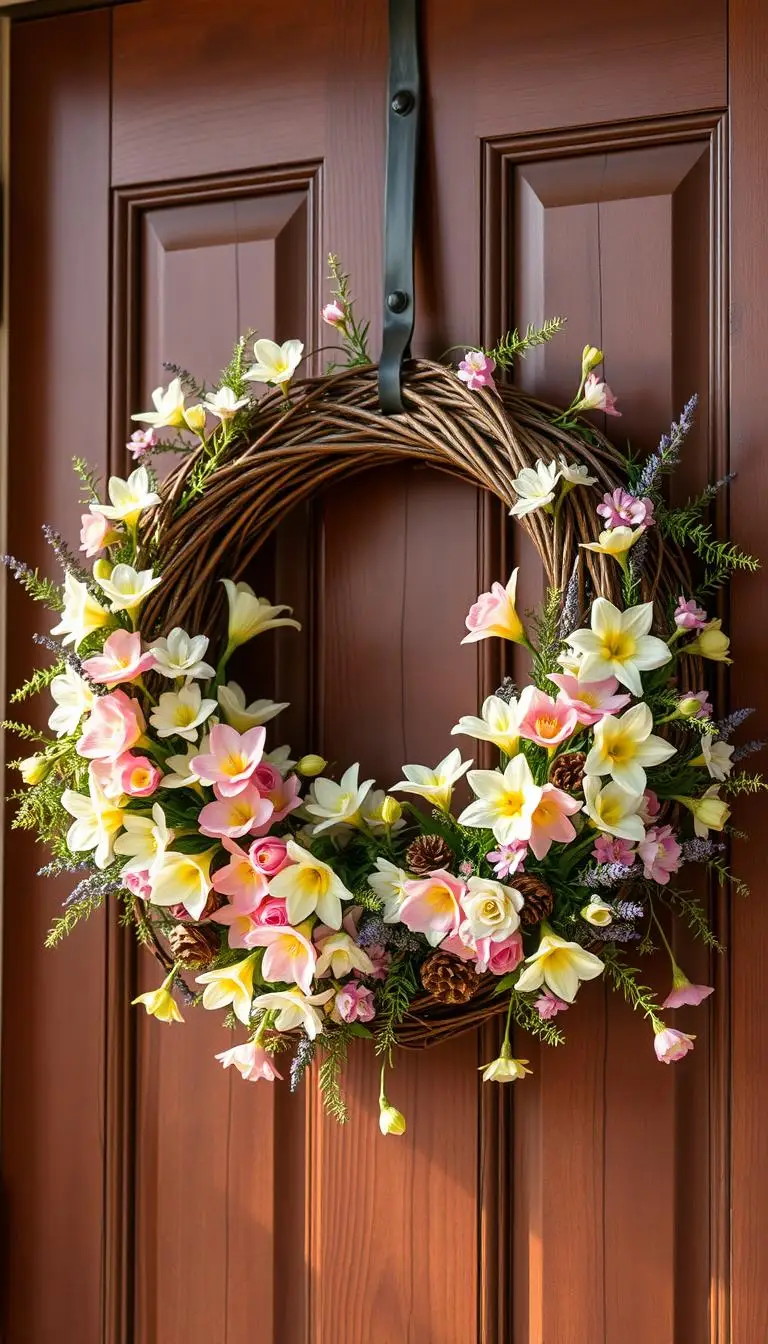 10 spring wreaths for front door diy