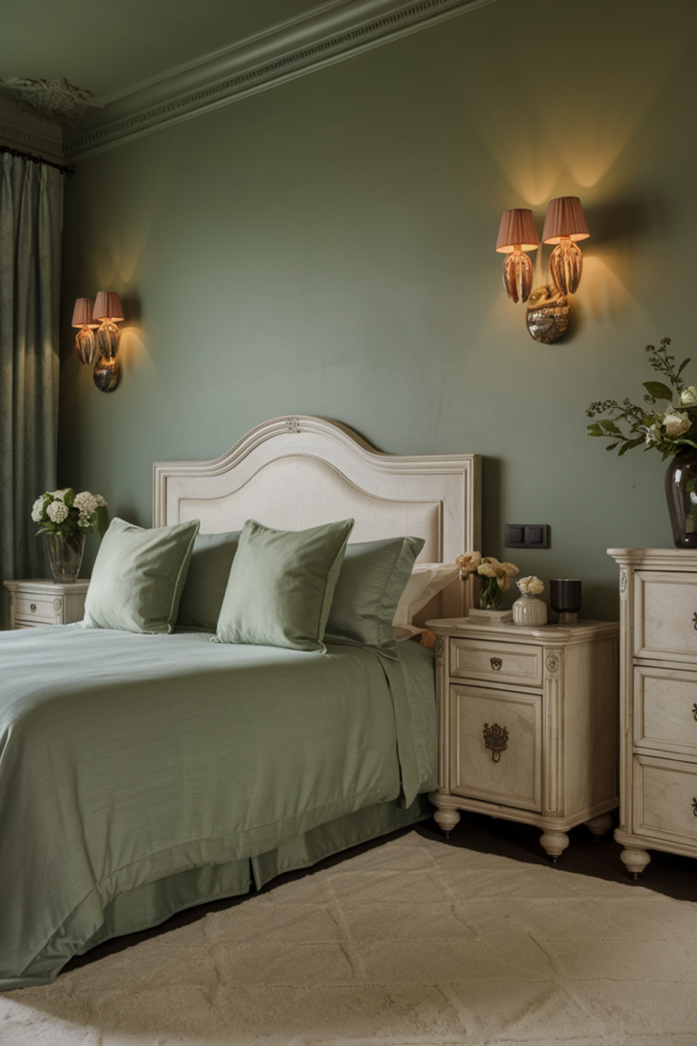 Discover 15 Cozy Sage Bedroom Decor Ideas - Laura Decorating