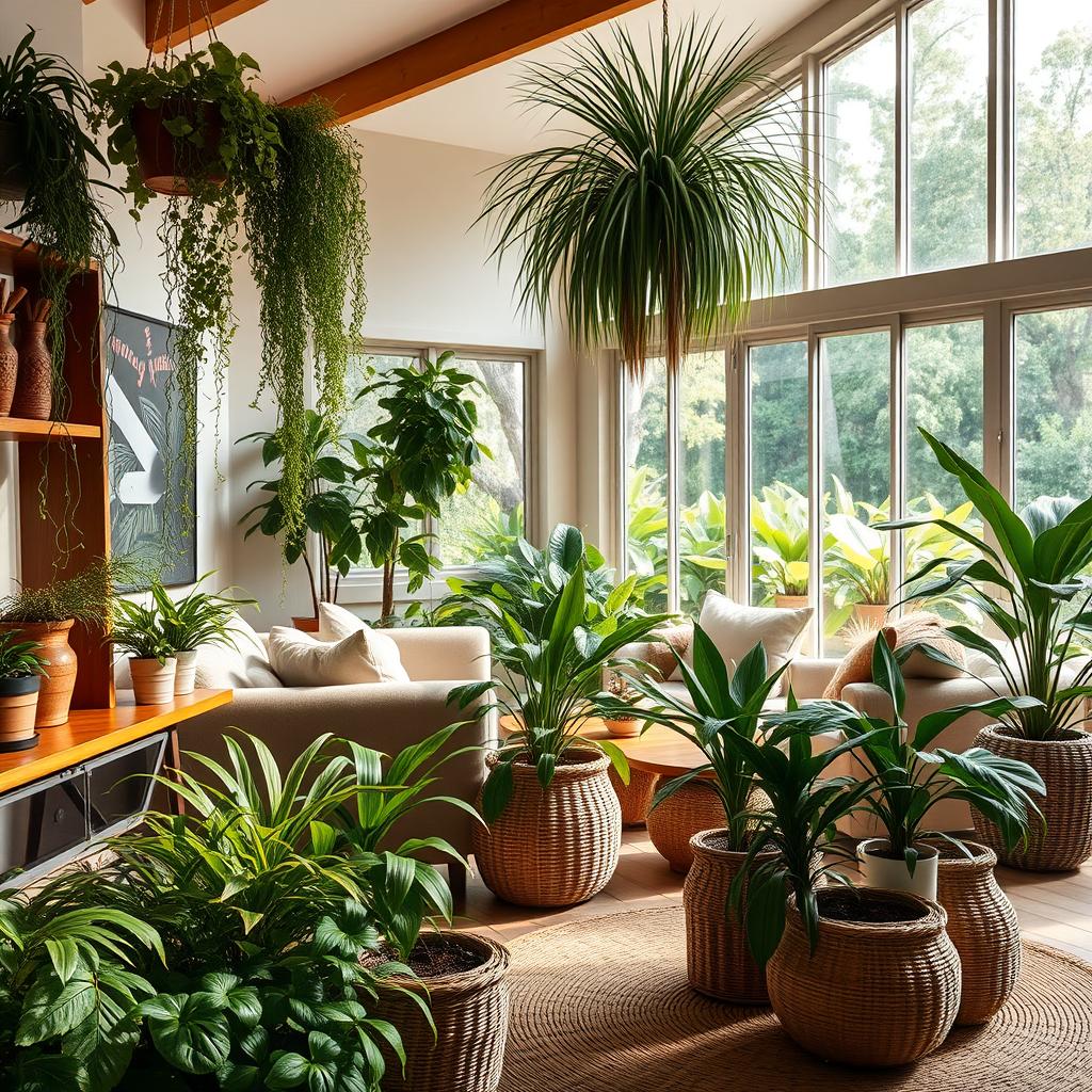 Indoor Plants and Natural Decor