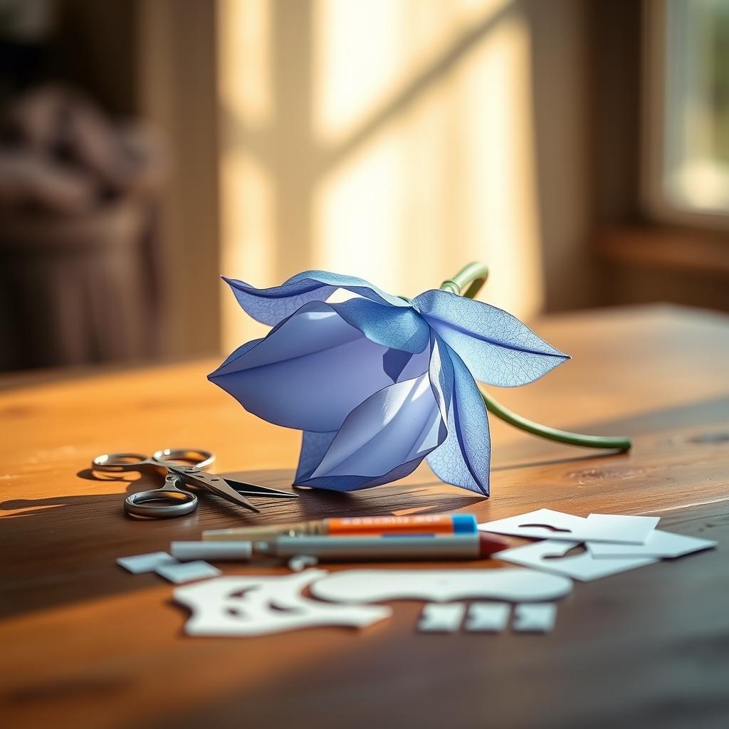 Paper Bluebell Crafting Tutorial