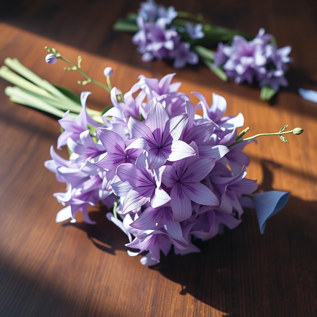 Paper Hyacinth Bouquet Crafting