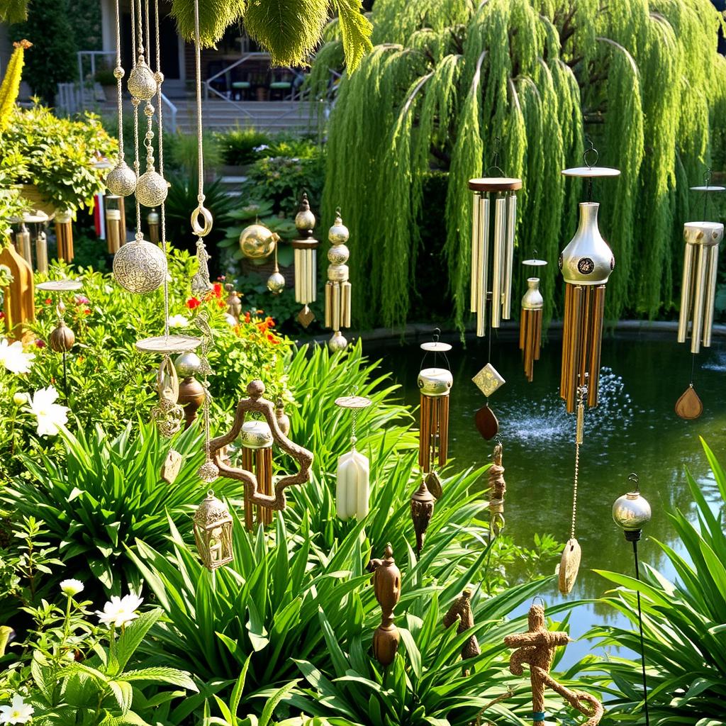 Wind Chimes Garden Placement