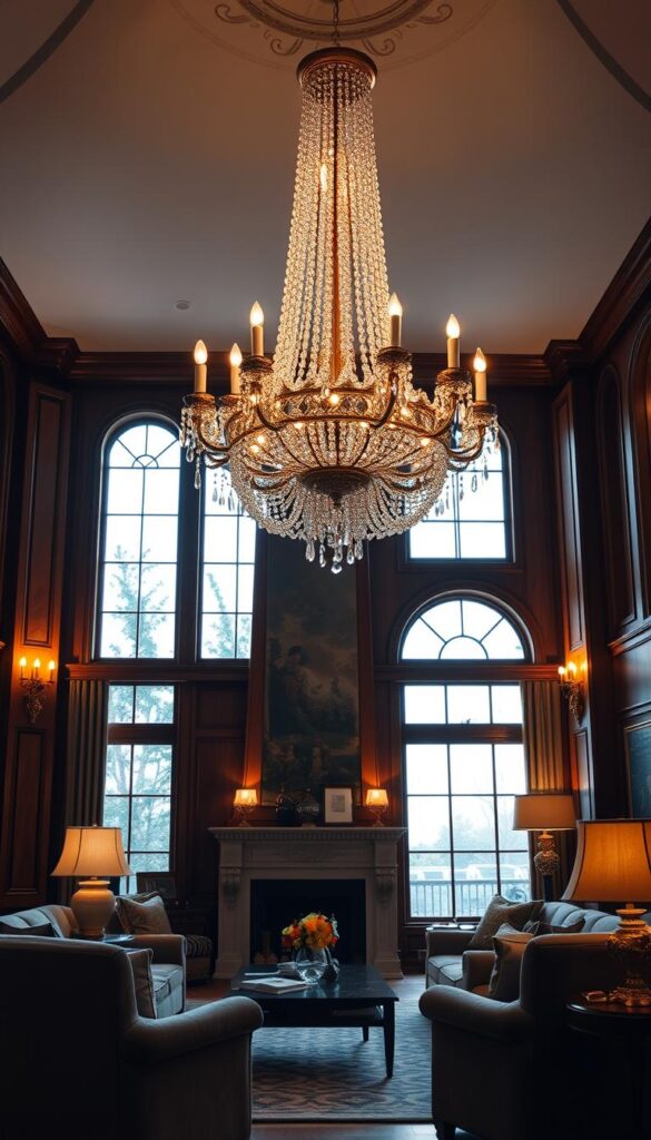 luxury living room lighting