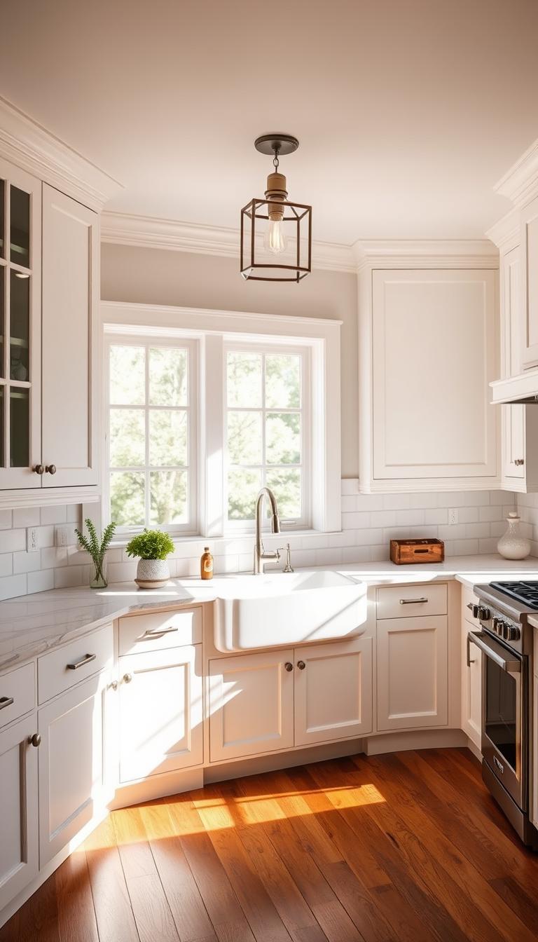 Warm White kitchen ideas