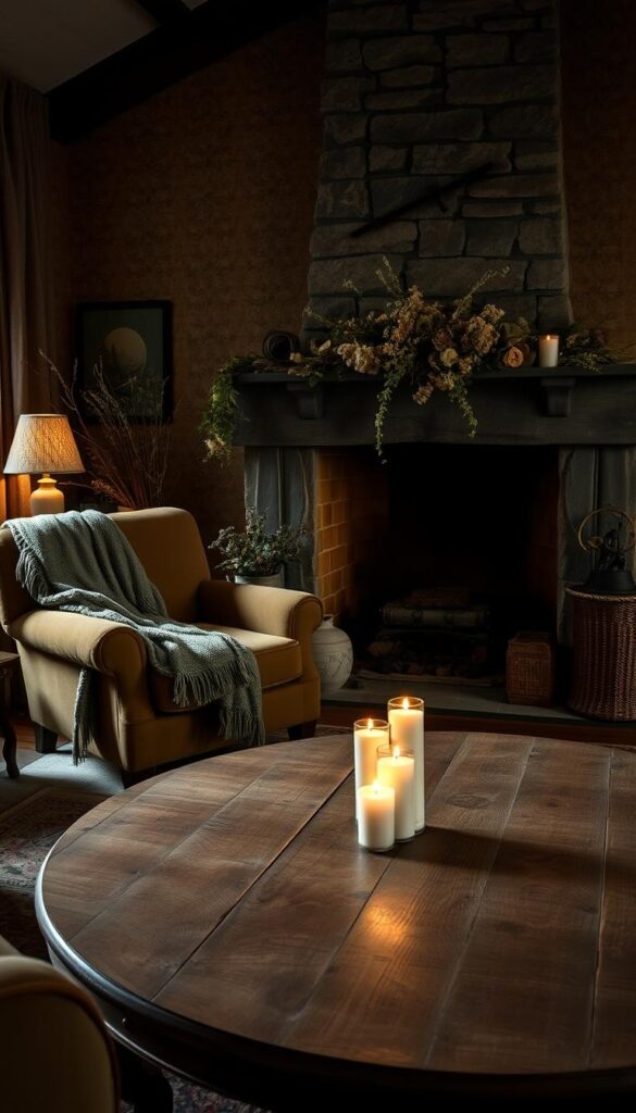 dark cottagecore aesthetic color ideas