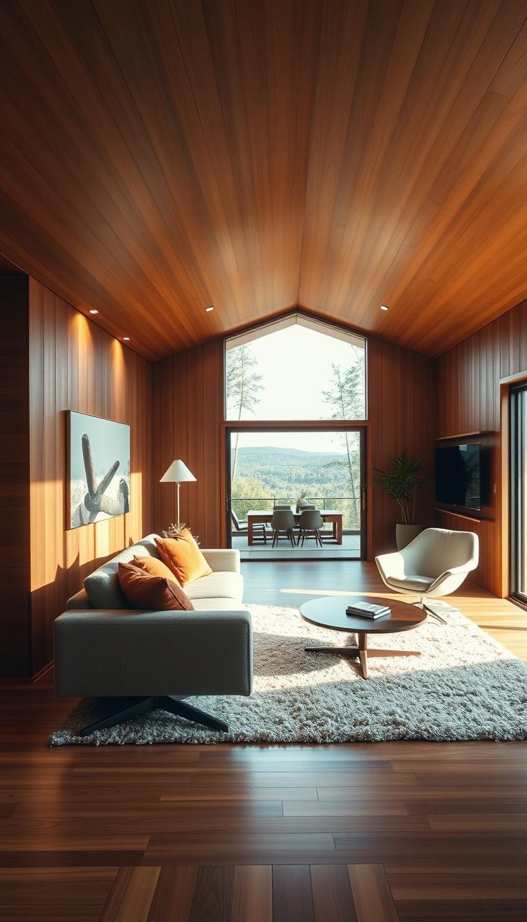 mid century modern characteristics