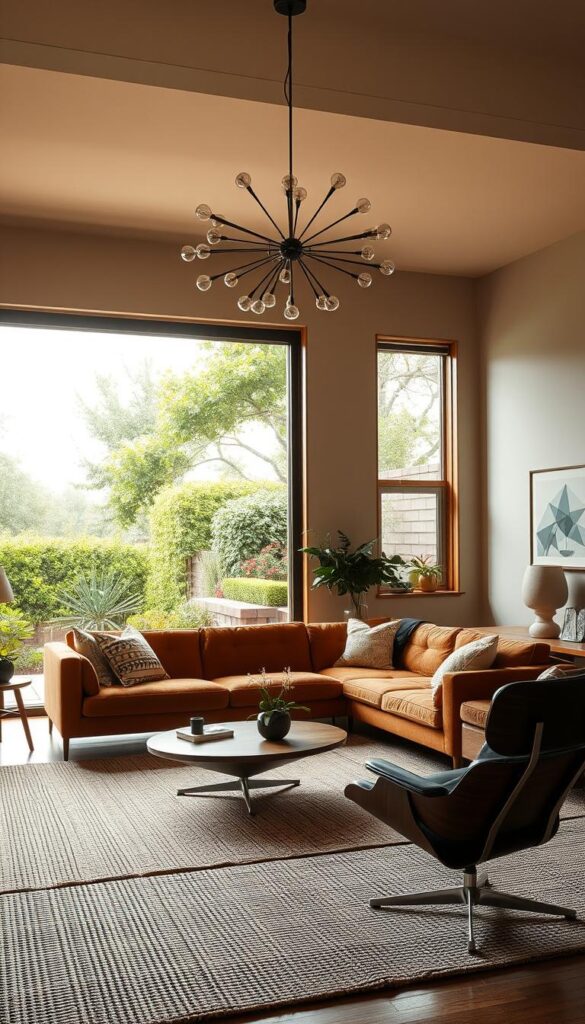 mid century modern living room ideas