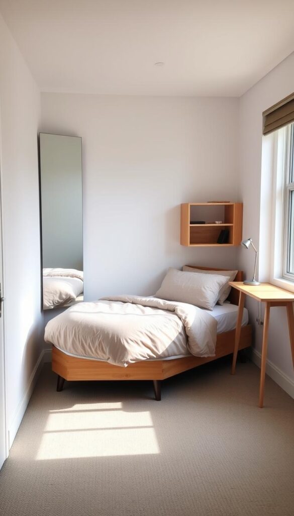 small bedroom layout tips