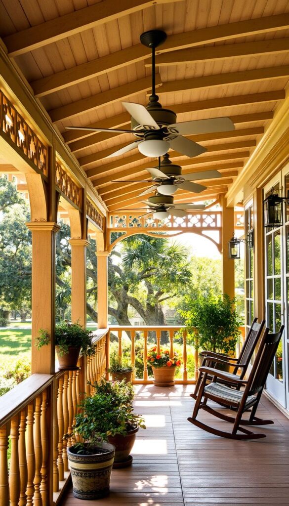 southern porch design elements